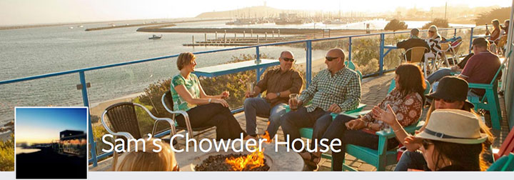 Sam's Chowder House Facebook cover